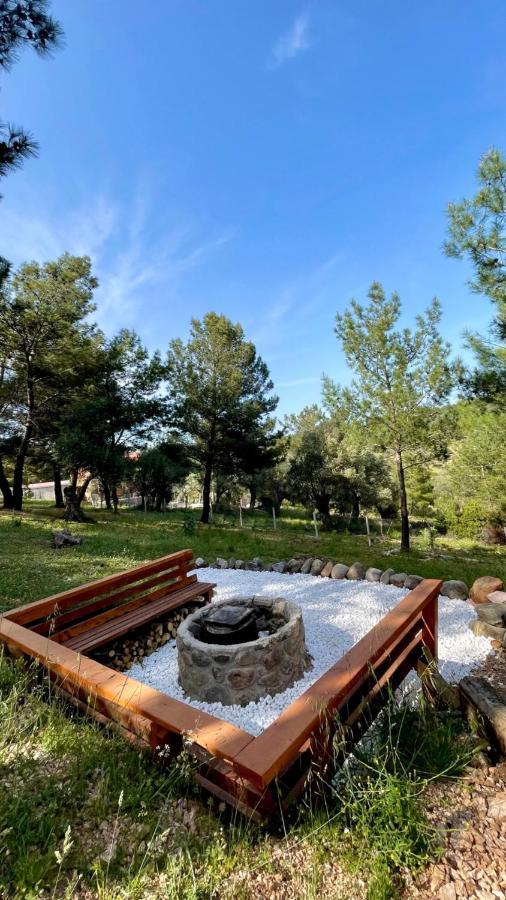 Panurlawoodenhouse Oezel Havuz& Sauna Mavi Екстериор снимка