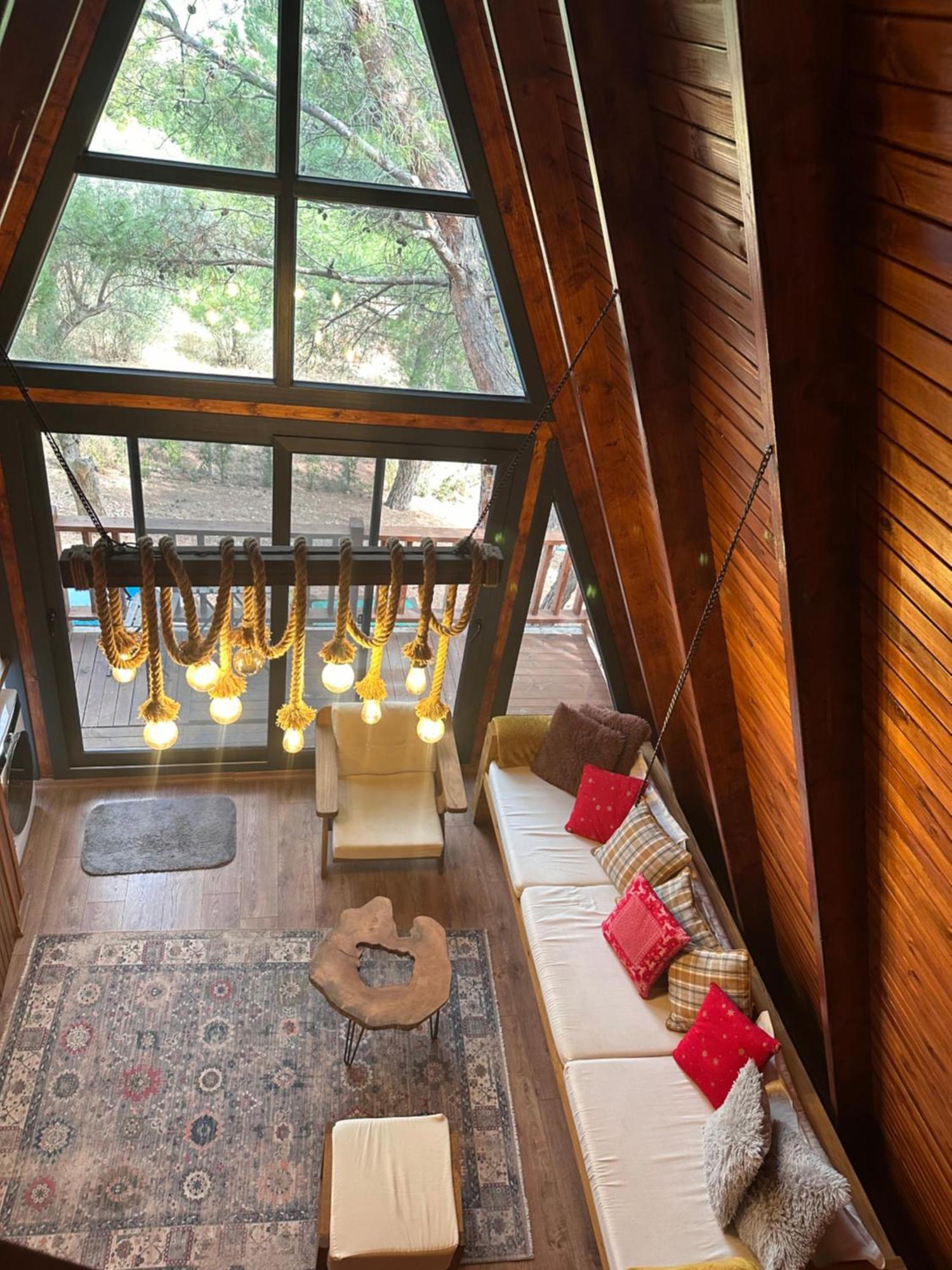 Panurlawoodenhouse Oezel Havuz& Sauna Mavi Екстериор снимка